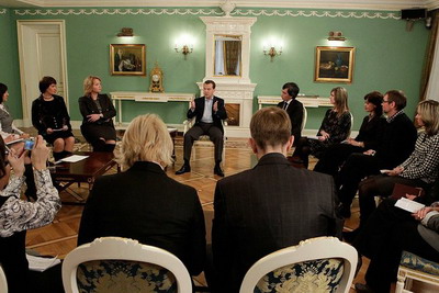 26 ноября 2011 года Дмитрий Медведев ответил  на вопросы представителей средств массовой информации Центрального федерального округа. 