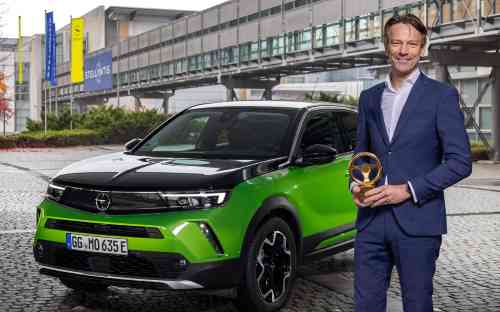 Электрический кроссовер Opel Mokka-е получил престижную награду «Золотой руль 2021»! 